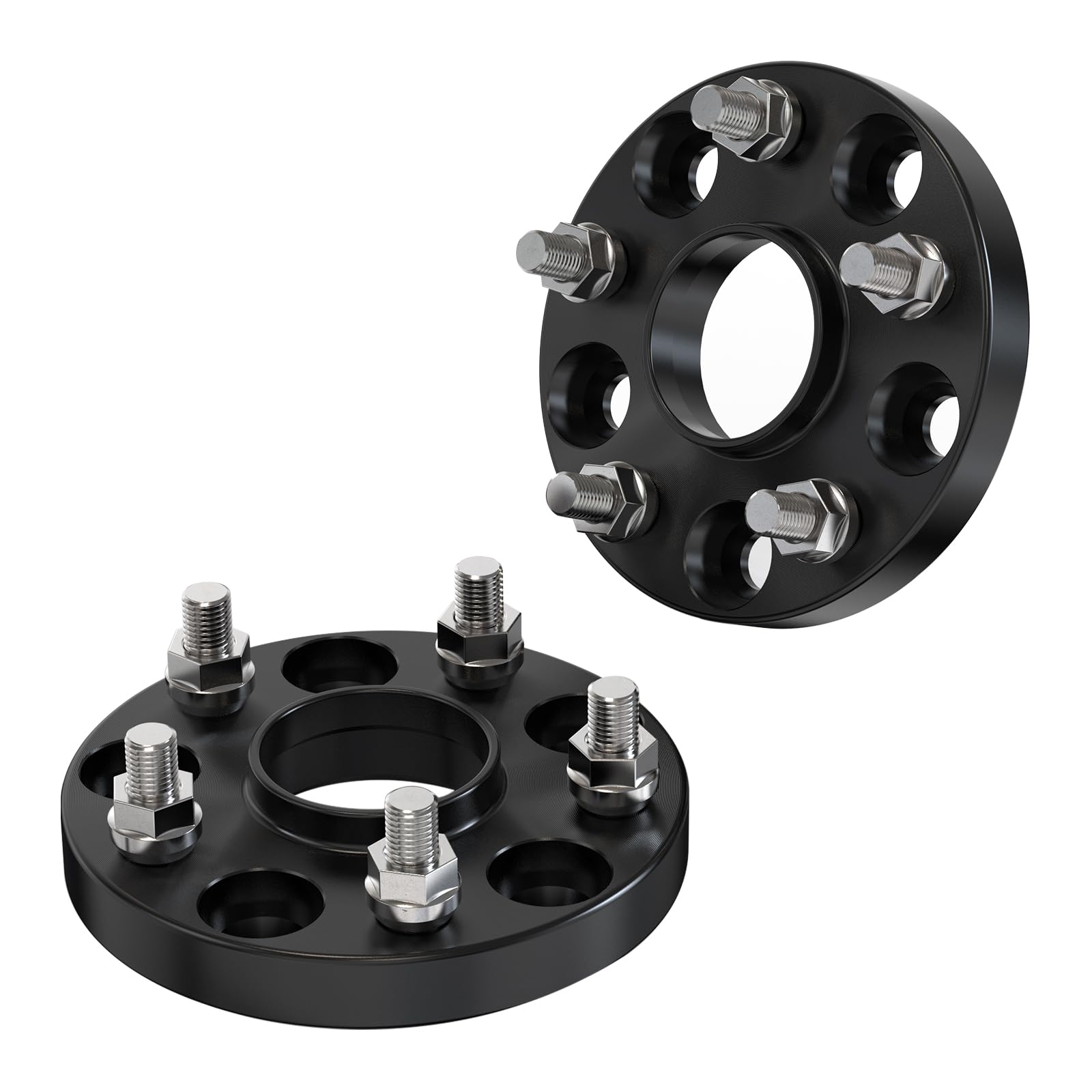Customadeonly Wheel Spacers 5x112 15mm Thick 2pc Hubcentric Compatible For Mercedes Audi With 66 6mm Hub Bore To Use