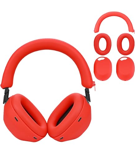 Amazon.com: for Sony WH-1000XM6 Case Cover, 3 Sets Silicone Sweat