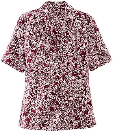 Donnkenny Printed Camp Shirt