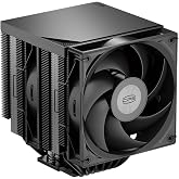 PCCOOLER RT720TC CPU Air Cooler, 270W TDP Dual Tower 7 Heat Pipes | 2200RPM 73.32CFM 157.5mm Hydraulic Bearing Supports LGA 1851/1700/1200/115x, AMD AM5/AM4, Low Noise, Thermal Paste Included