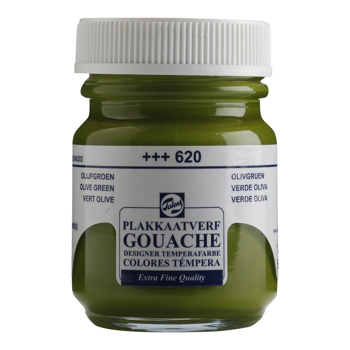 Talens Olive green - GOUACHE PAINT 50ml JAR