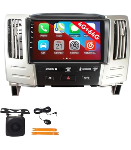Display Touch Screen Da 7,3 Pollici Per Navigatore Lexus IS250 IS300 IS350 ISF (Anni 2006-2009) - Sostituzione Diretta Munirater