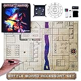 DND BATTLE MAT SET - Battle Master Grid Game Mat Set 36