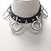 FNQUFUJ Punk Chain Necklaces Statement Collar for Women Festival Jewelry