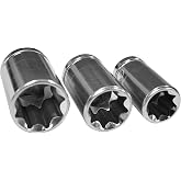 JMSMSH 1/4" Drive 3 Piece Socket Set- 8 Point