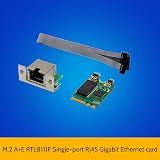 Tsadeer M.2 A+E RTL8111F Gigabit Ethernet Network Card RJ45 Single Port view 4