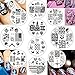 Born Pretty 10Pcs BP31-33 BP35-40 Nail Art Stamping Plate Stamp Template Image Plates