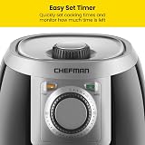 Chefman TurboFry 2L Compact Air Fryer 1000W 60-Min Timer UK view 5