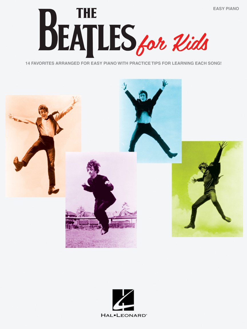 The Beatles Easy Piano Sheet Music Songbook for Kids | 14 Classic Arrangements with Lyrics and Practice Tips | Beginner Piano Music Book for Children and Young Learners