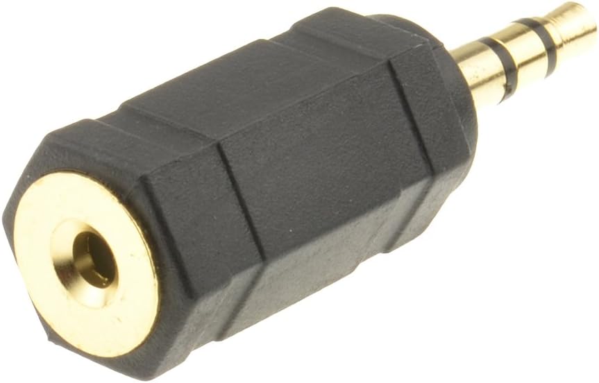 kenable 2.5mm Stereo Socket to 3.5mm Stereo Jack Plug Audio Cable Adapter Gold Plated - Image 4