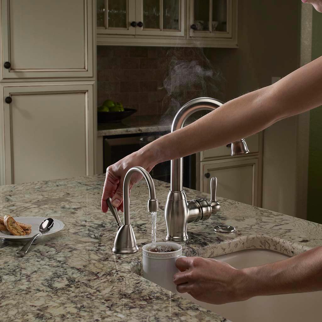 Insinkerator HViewCSS Involve View Hot Water Dispenser, Chrome, Hot