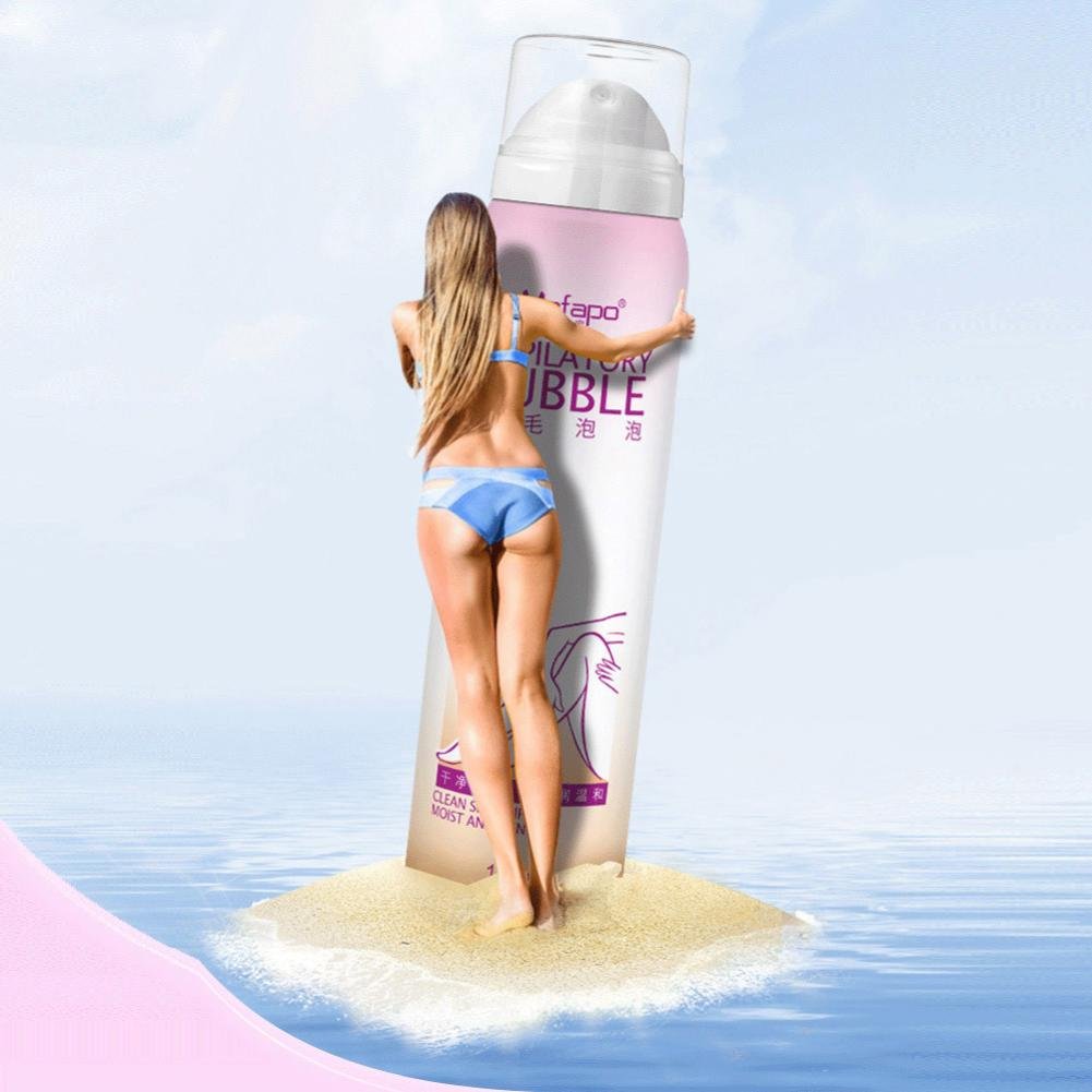 Binmer Mefapo No Damage No Pain Anti Allergic Mousse Spray Foam Mousse Creams Depilatories - Image 10