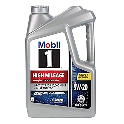 Mobil 1 High Mileage Full Synthetic Motor Oil