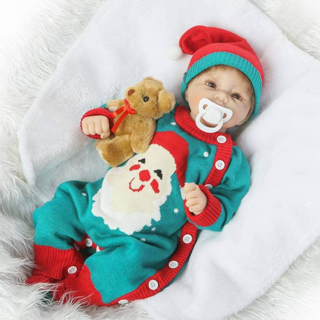 Prezzo Nicery Bambino del bambino di Nicery Reborn Baby Bambino Morbido Silicone Simulazione Vinile 20 pollici Bambini Amico 48-50 cm Bocca Magnetica Lifelike 50B-6IT Offerte