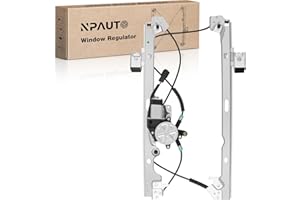 NPAUTO Front Driver Side Power Window Regulator with Motor fit for 2007 2008 2009 2010 2011 2012 2013 Chevy Silverado 1500 2500 3500 HD Avalanche Suburban Tahoe, GMC Sierra Yukon XL, Left, 741-442