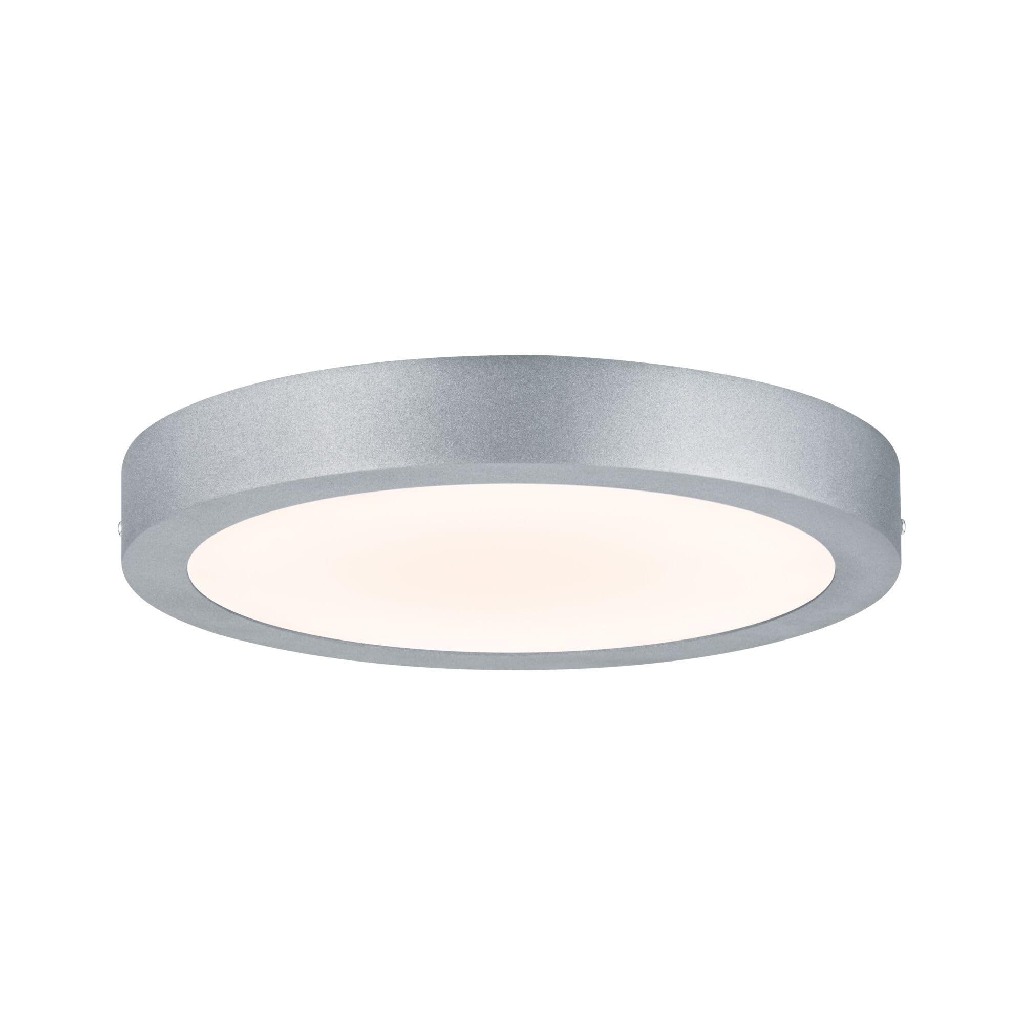 WallCeiling Lunar LED Panel 300mm 17W 230V matt Chrome Aluminium