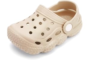 INMINPIN Baby Clogs Garden Shoes Newborn Infant Lightweight Breathable Beach Pool Sandals Non-Slip Baby Boys Girls Water Shower Summer Shoes Splay Naturally