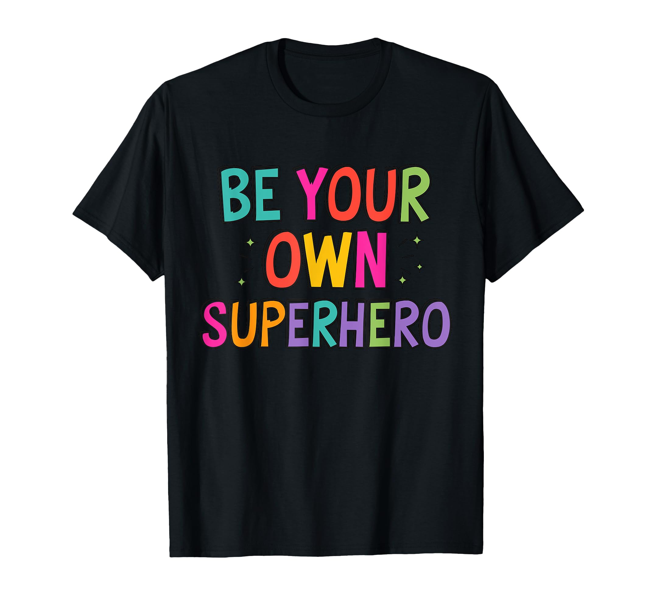 Photo 1 of ***ACTUAL ITEM IS PURPLE***Be your own Superhero Motivational Quote Mental Health T-Shirt***XL***