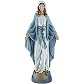 Roman Joseph's Studio, 14" H Our Lady of Grace Figure, Religious Gifts, Home Decor