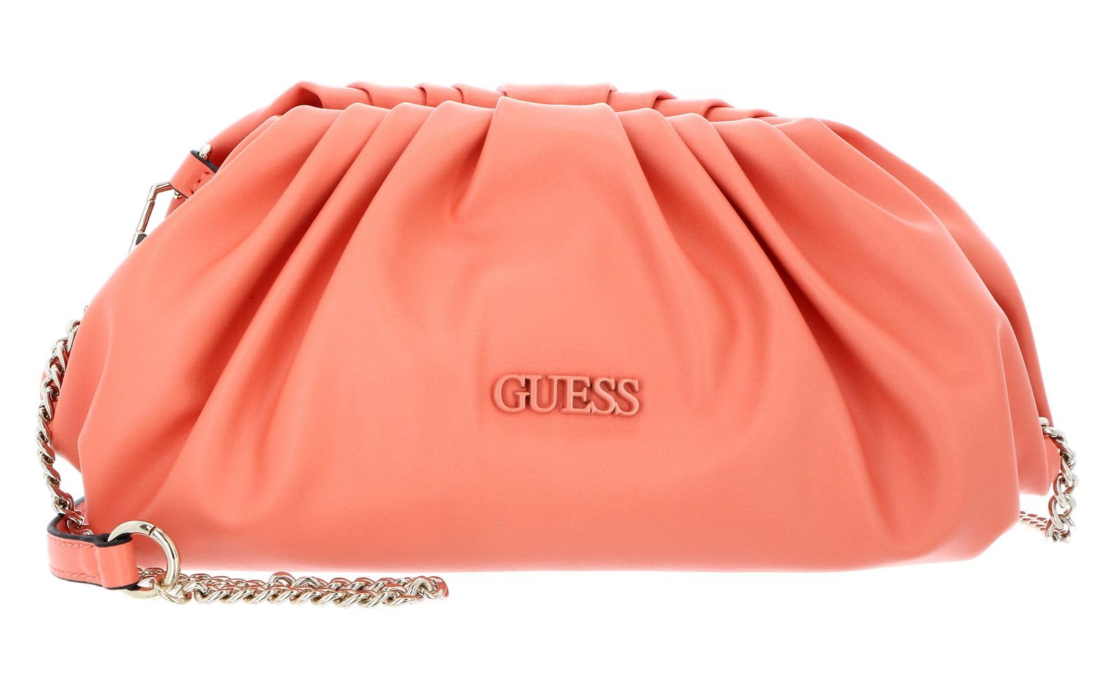 GUESS Women's Central City Clutch, Coral, One Size