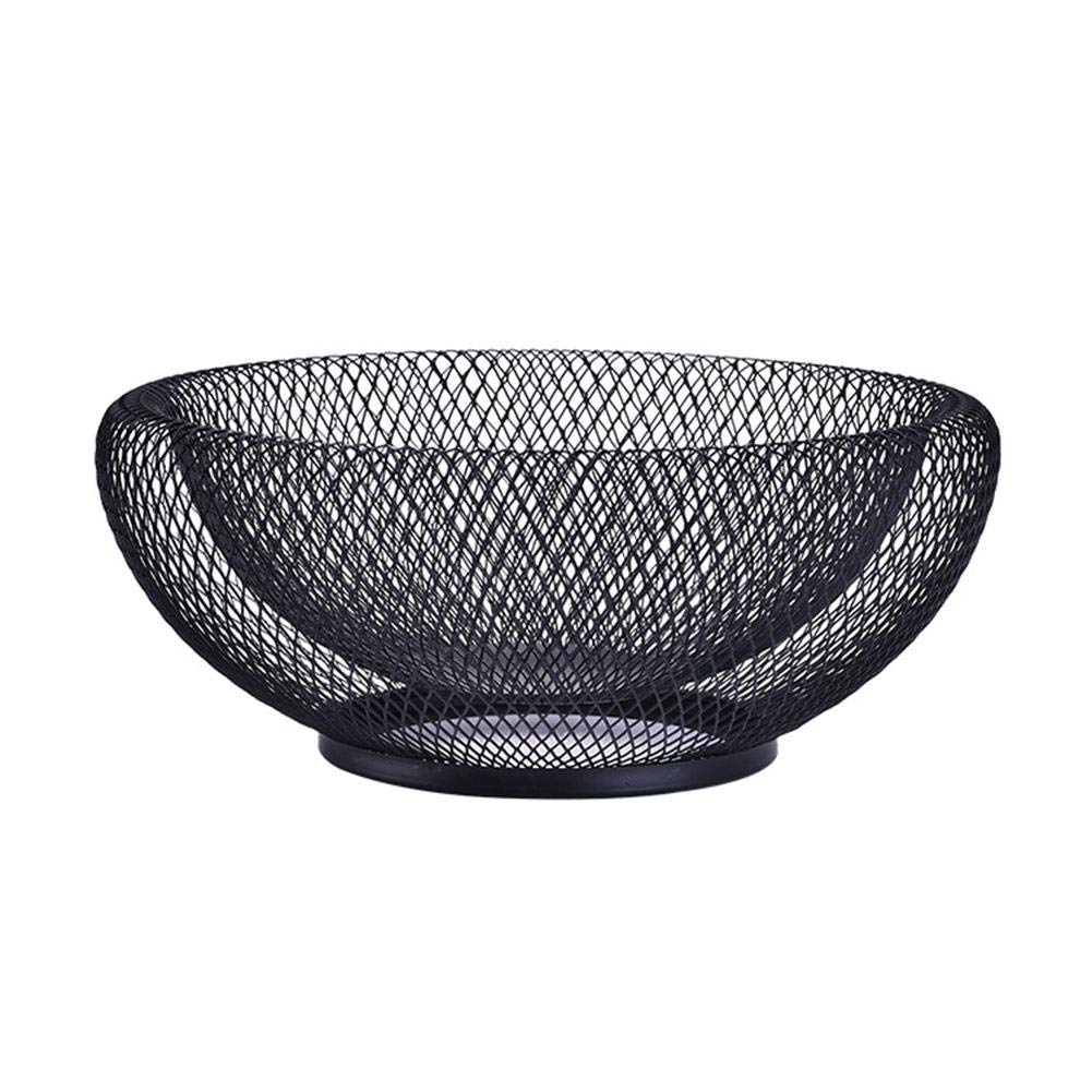 Sunnyushine Fruteros,Acero Inoxidable Doble Capa de Almacenamiento