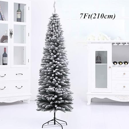 Xueliaikee Abete Matita Albero Di Natale Artificiale Neve Accorrevano Albero Natale Premium Abete Eco Friendly Pvc Realistico Albero Di Natale Pino Con Gambe In Metallo Sturdy Per Casa D 7ft 210cm Amazon It Casa E Cucina