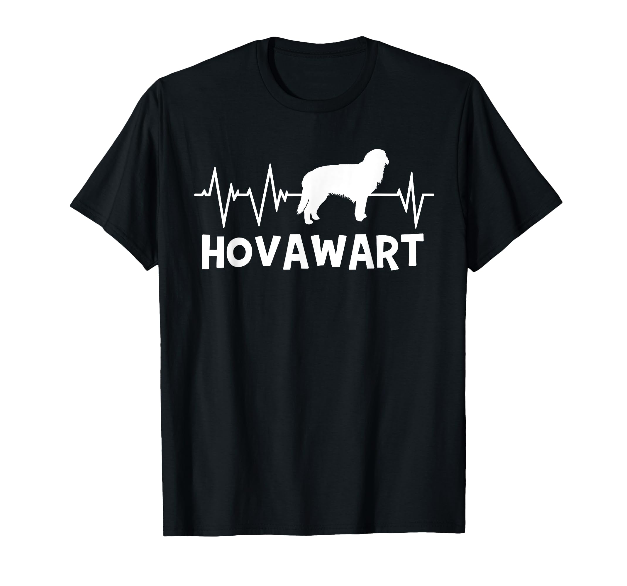 Great Hovawart Heartbeat Dog Design T-Shirt