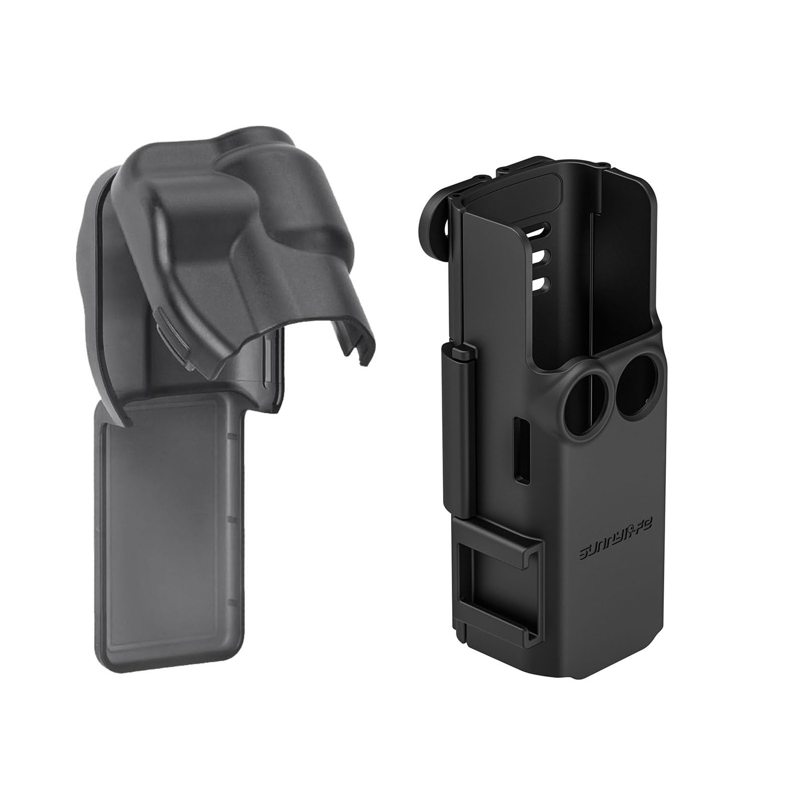 LICHIFIT Multi-Functional Expansion Adapter Mount + Gimbal Lens Screen Protective Cover for DJI OSMO Pocket 3 Camera Bracket Frame Case Protective Cage Holder