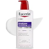 Eucerin Roughness Smoothing Lotion with Urea, 16.9 FL OZ | Urea Enriched Body Moisturizer for Rough, Bumpy, Dry Skin, 72 Hours of Hydration, Paraben and Fragrance Free