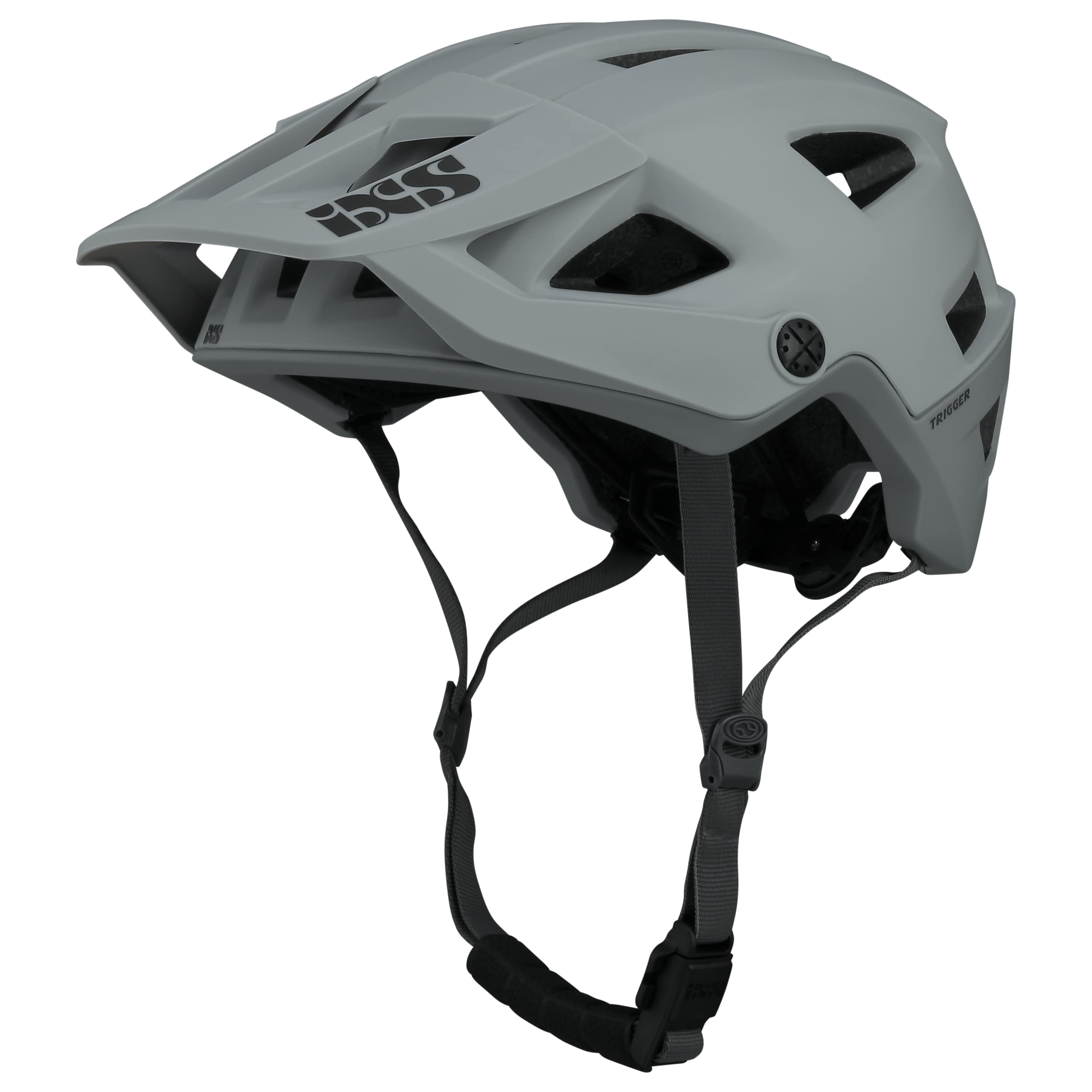 IXS Trigger Unisex AM Mountain Bike Helmet, Grey (Grey), SM (54-58 cm)