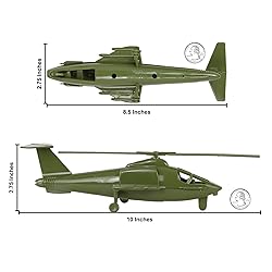 TimMee Air Support Helicopters - 2pc OD Green