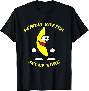 Peanut Butter Jelly Time T-Shirt T-Shirt