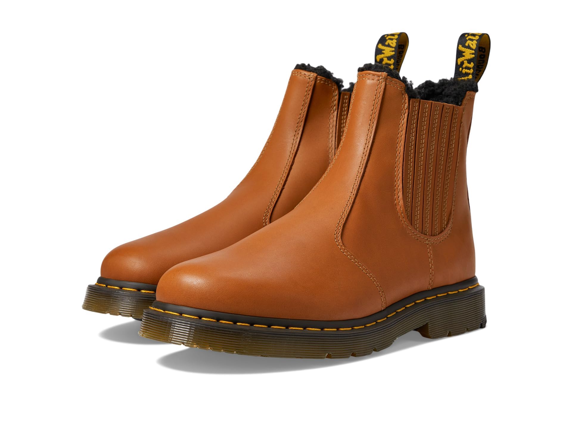 Dr. Martens Unisex Chelsea Boot, Tan Blizzard WP, 5 US Women Image