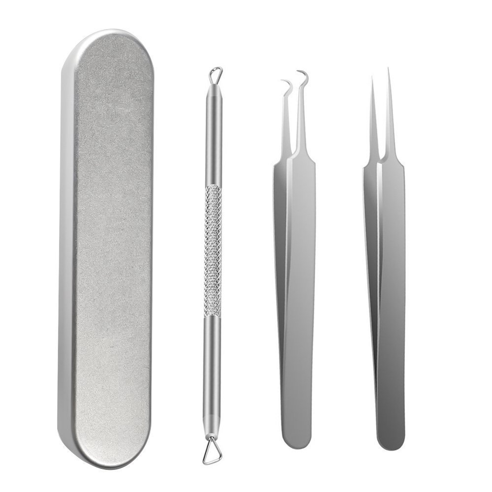 Buy Mifacie Tweezers For Ingrown Hair Curved Blackhead Remover