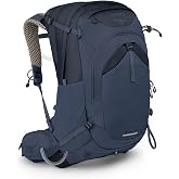 Osprey Mira 32L Women's Hiking Backpack with Hydraulics Reservoir, Anchor Blue