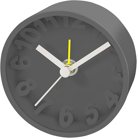 Amazon Co Jp 誠時 セイジ 目覚まし時計 Carbon2 Gray カーボン2 グレー Gg 007gy ホーム キッチン