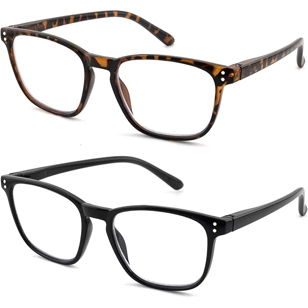 thumbnail image 2 of 3 Pack Reading Glasses – Assorted Strengths +4.5, +5.0, +5.5, +6.0 – Black Plastic Frame 2 of 5