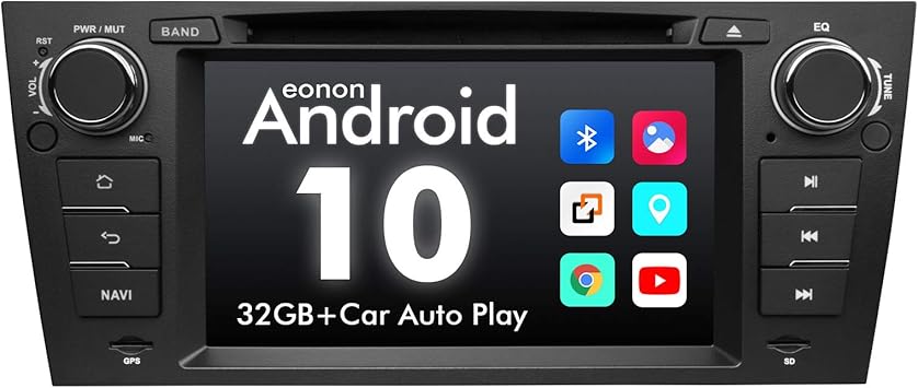 Amazon Com 21 Upgraded Android Car Stereo Android 10 Car Stereo Eonon Car Radio Applicable To Bmw 3 Series Gps Navigation For Car Support Carplay Android Auto Wifi Fast Boot Dvr Backup Camera 7 Inch Ga9465 Electronics