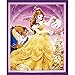 Disney Beauty & The Beast 36 In. Panel Purple Fabric By The Yard