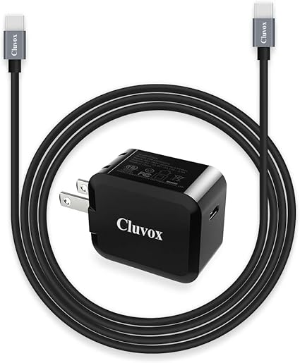 Amazon Com Cluvox 18w Usb C Fast Wall Charger 6ft Type C Cable Compatible For Google Pixel 5 4a 4 3a 3 2 Xl Ipad Air 4th Gen 2020 2018 Ipad Pro 12 9 11 Samsung Rapid Pd Phone Charger With Foldable