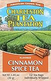 American Classic Charleston Plantation Pyramid Tea Bags, Cinnamon Spice, 1.05 Ounce