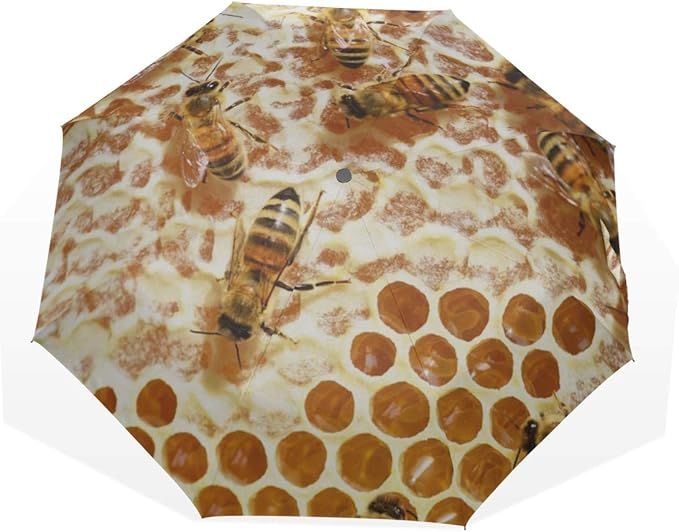 Girls Umbrella Sun Bees Honey Honey Bees Combs