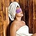 Verrevi Scented Steam Eye Mask with Lavender Essential Oil for Sleep Aid, Stress Relief, Refresh Tired Eyes, Self-Warming Aromatherapy, Lavender Eye Pillow Heat Mask | 10 Pack