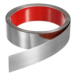 HARFINGTON 1.57" x 16.4ft Stainless Steel Wall