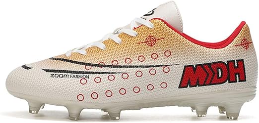 gold football boots junior