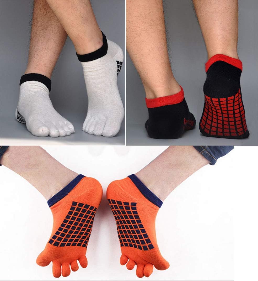 Aoopoo Chaussettes Avec Orteils Homme Chaussettes Doigts De Pied Separes Homme Chaussettes De Sport Et Daffaire En Coton Femme Sports Et Loisirs Chaussettes