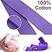 Yoga Strap, Comsun 8 ft Yoga Mat Strap for Stretching Holding Pose Cotton Purple