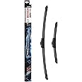 Bosch Wiper Blade Aerotwin AR605S, Length: 600mm/340mm – Set of Front Wiper Blades - Only for Left-Hand Drive (EU)