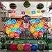 100pcs Coco Balloons Party Supplies, 12 Inch Latex Balloon Double-sided Signs for Kids Baby Shower Birthday Party Decorations