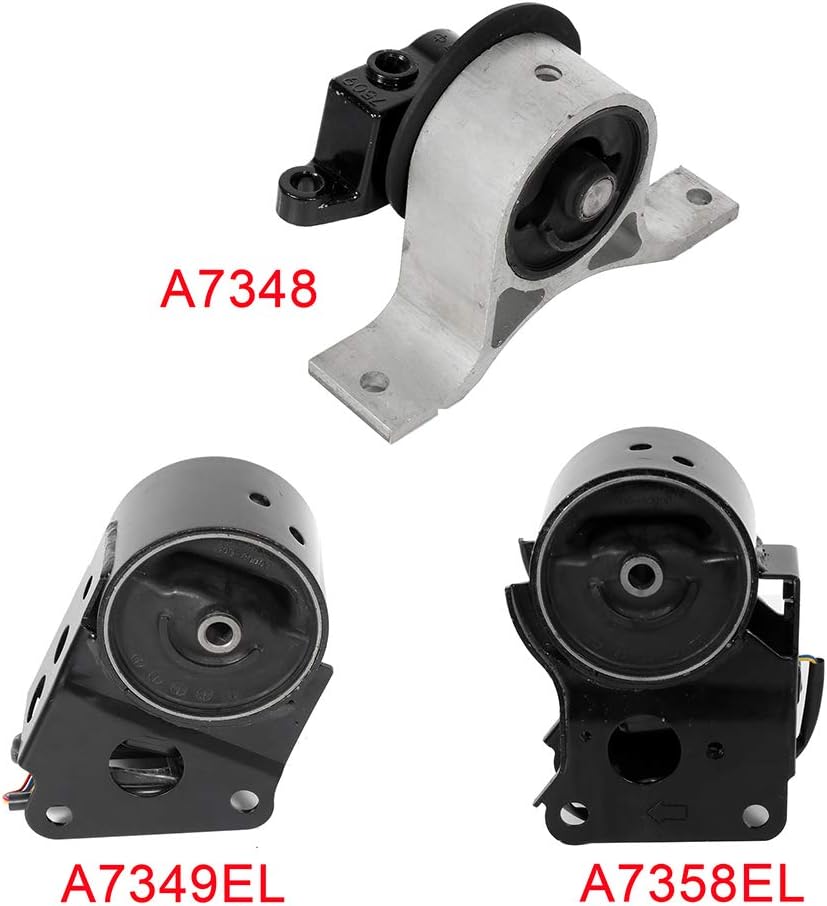 ROADFAR Engine Mounts Compatible with 20022006 for Nissan